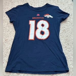 NFL Denver Broncos Manning 18 Women’s T-Shirt
